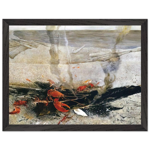 EMBERS 2000 by Andrew Wyeth — Framed art print at Zephyeer