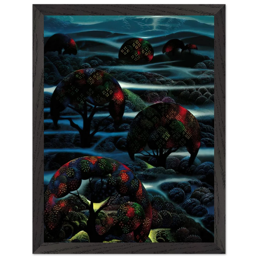 Garden of Dreams by Eyvind Earle — Framed art print at Zephyeer