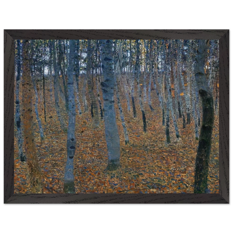 BEECH GROVE I by Gustav Klimt — Framed art print at Zephyeer