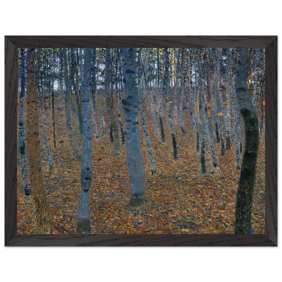 BEECH GROVE I by Gustav Klimt — Framed art print at Zephyeer