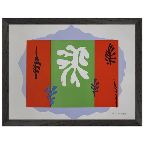 THE DANCER 1949 by Henri Matisse — Framed art print at Zephyeer