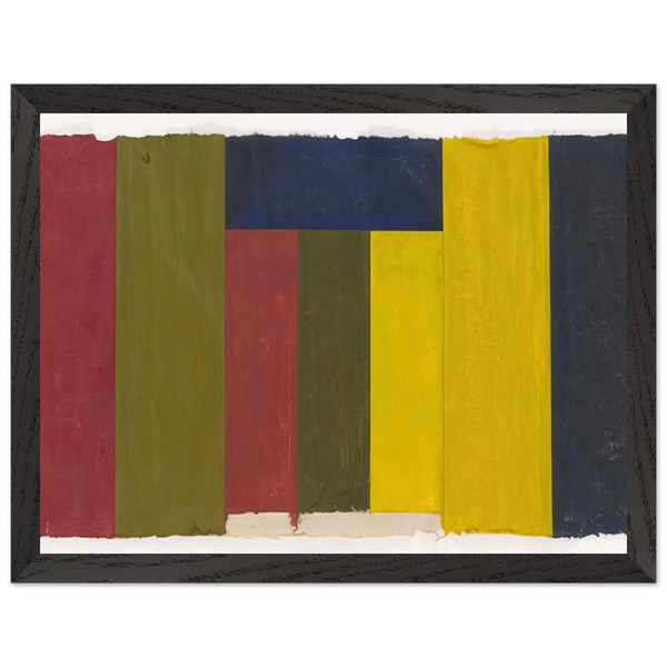 Study II - 1981 by Brice Marden — Framed art print at Zephyeer