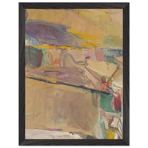 Berkeley #54 by Richard Diebenkorn — Framed art print at Zephyeer