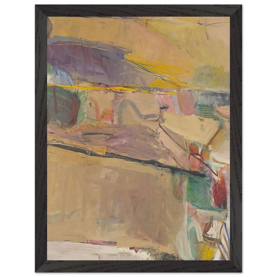 Berkeley #54 by Richard Diebenkorn — Framed art print at Zephyeer