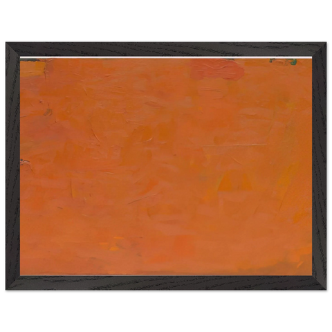 Untitled Orange Painting - 1955 by Robert Ryman — Framed art print at Zephyeer