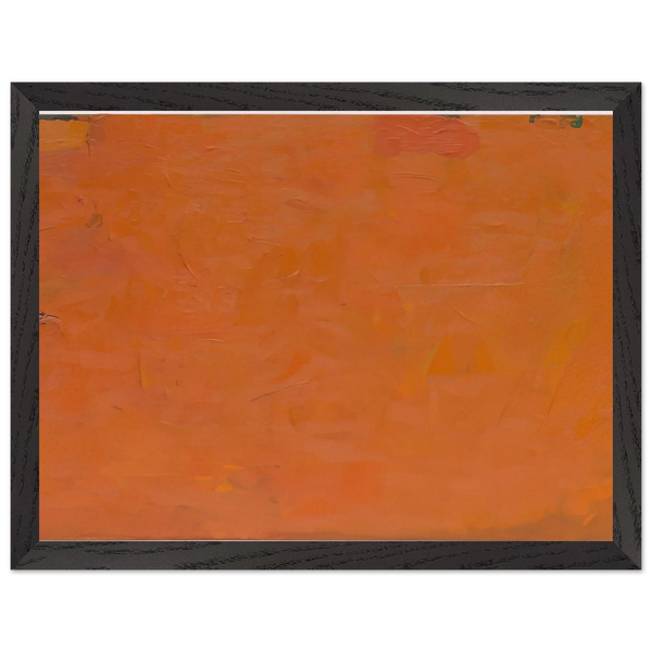 Untitled Orange Painting - 1955 by Robert Ryman — Framed art print at Zephyeer