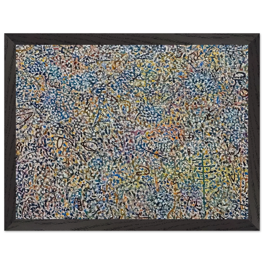 Presence Amaranth Garden by Richard Pousette-Dart — Framed art print at Zephyeer