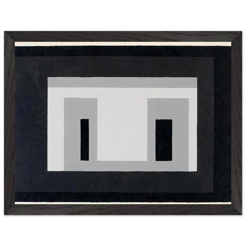 VARIANT ADOBE 1948 by Josef Albers — Framed art print at Zephyeer