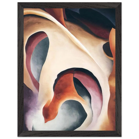 Leaf Motif 2 by Georgia O'Keeffe — Framed art print at Zephyeer