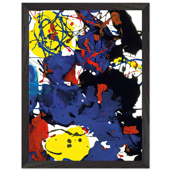 Untitled  SFP94-131  SFF 1801 by Sam Francis — Framed art print at Zephyeer