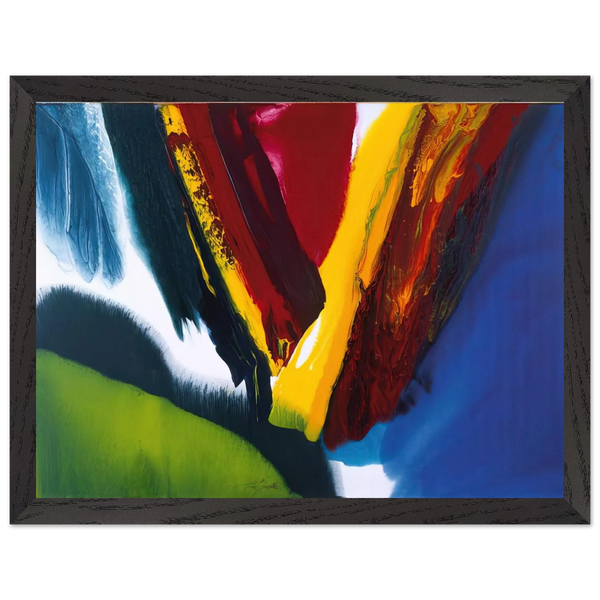 Phenomena Intervening Mantle - 2006 by Paul Jenkins — Framed art print at Zephyeer