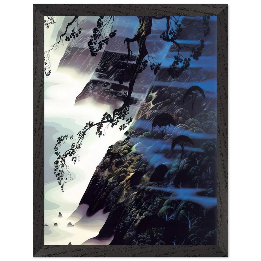 Sea Wind and Fog by Eyvind Earle — Framed art print at Zephyeer