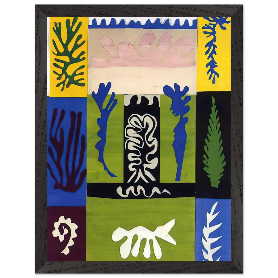 CUT OUTS 5 by Henri Matisse — Framed art print at Zephyeer