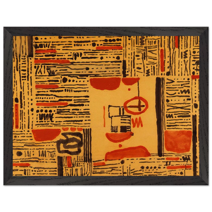 L-11 detail - 1950 by Bice Lazzari — Framed art print at Zephyeer