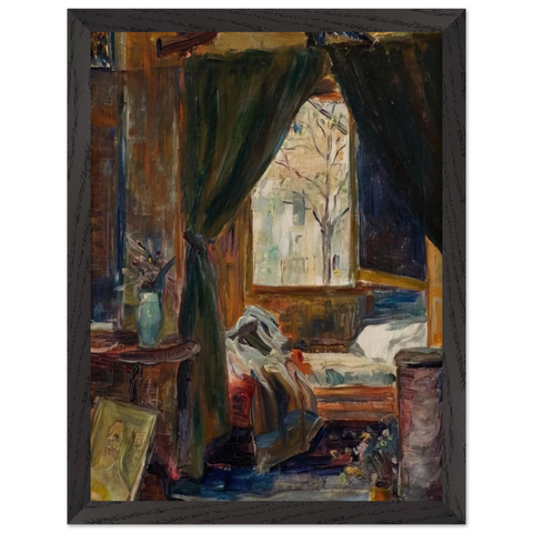 Interior of the Atelier De Auteuil by Tarsila do Amaral — Framed art print at Zephyeer