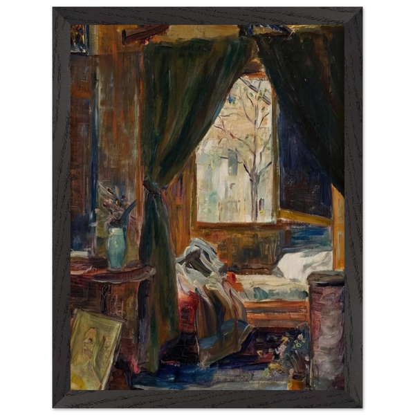 Interior of the Atelier De Auteuil by Tarsila do Amaral — Framed art print at Zephyeer