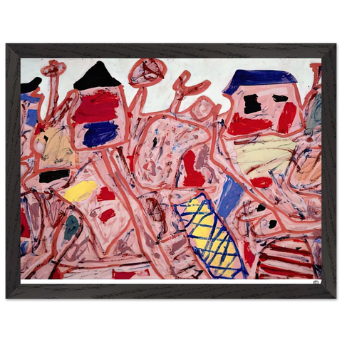 SUCCESSFUL CAMPAIGN by Jean Dubuffet — Framed art print at Zephyeer