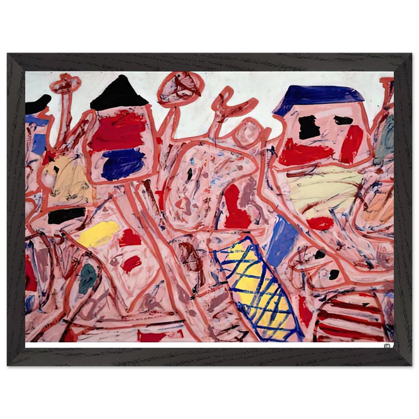 SUCCESSFUL CAMPAIGN by Jean Dubuffet — Framed art print at Zephyeer
