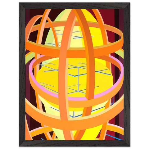 Trajans Edge II by Al Held — Framed art print at Zephyeer