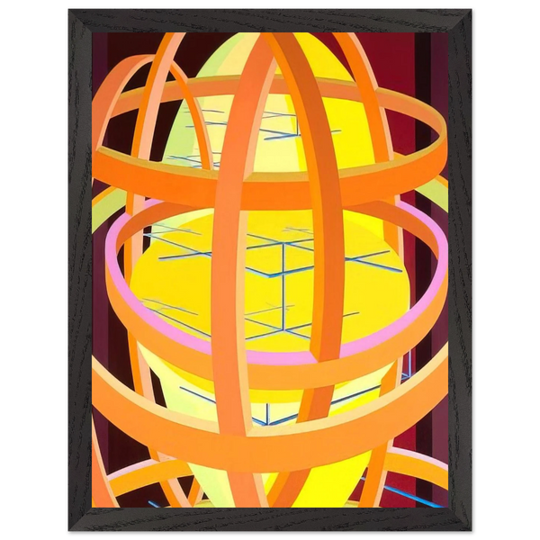 Trajans Edge II by Al Held — Framed art print at Zephyeer