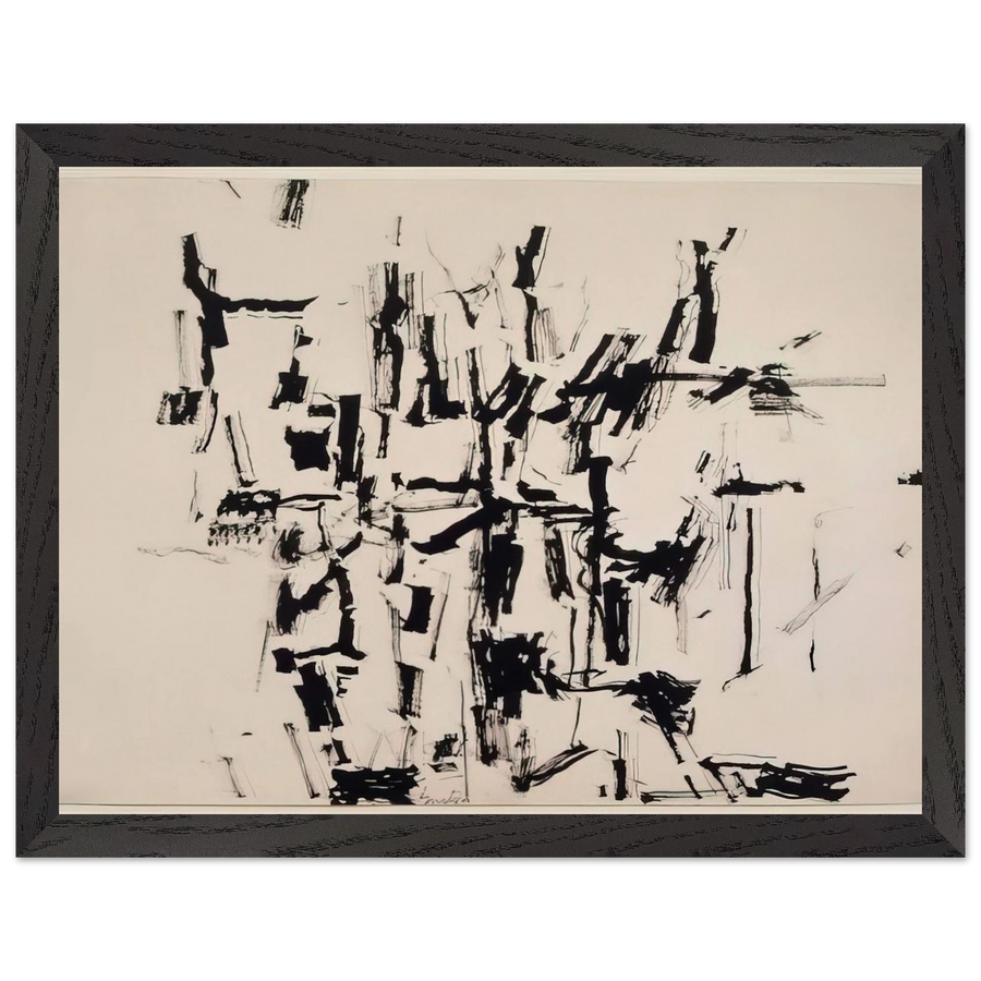 DRAWING RELATED TO ZONE DRAWING NO 19 by Philip Guston — Framed art print at Zephyeer