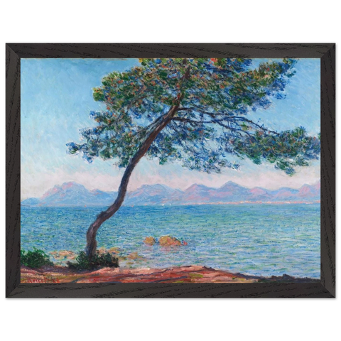The Esterel Mountains by Claude Monet — Framed art print at Zephyeer