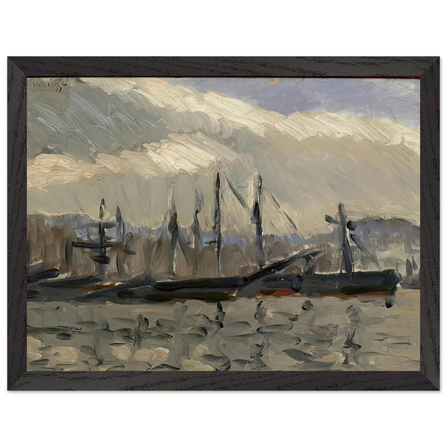 PORT DE CHERBOURG 1918 by Henri Matisse — Framed art print at Zephyeer
