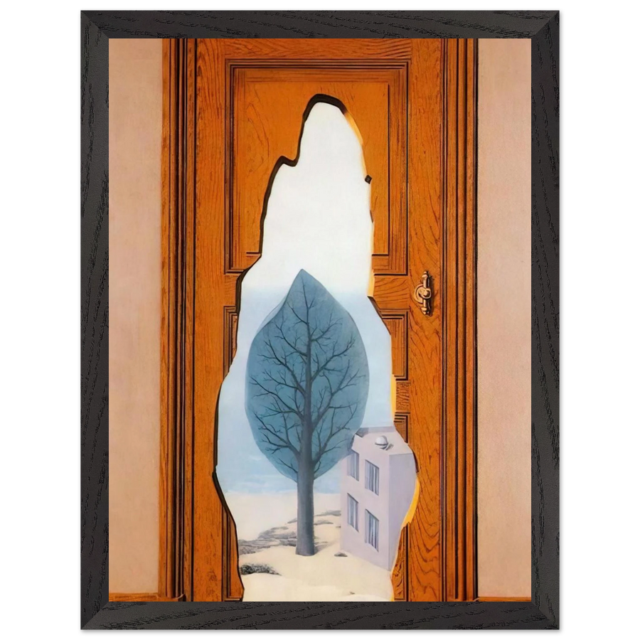 THE AMOROUS PERPECTIVE 1935 by Rene Magritte — Framed art print at Zephyeer