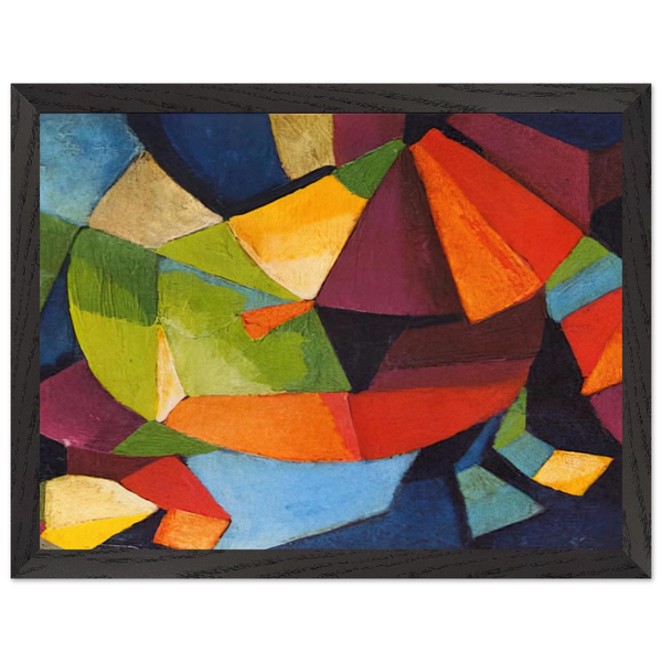 Synchromy - 1916 by Morgan Russell — Framed art print at Zephyeer