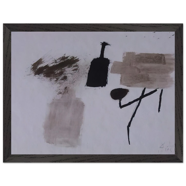 8.7.58 by Julius Bissier — Framed art print at Zephyeer
