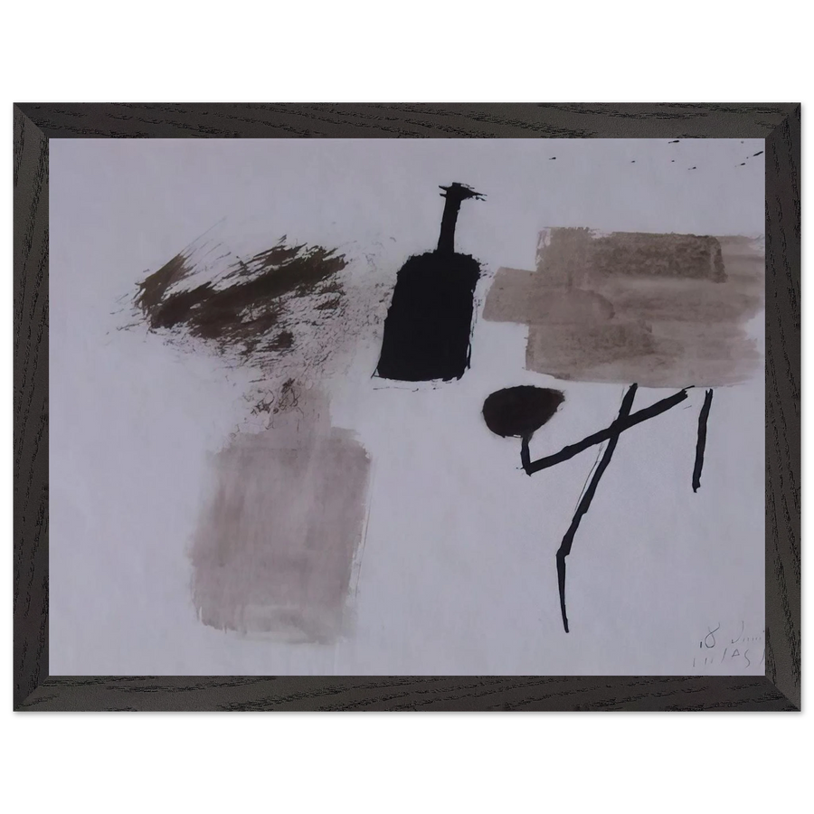 8.7.58 by Julius Bissier — Framed art print at Zephyeer