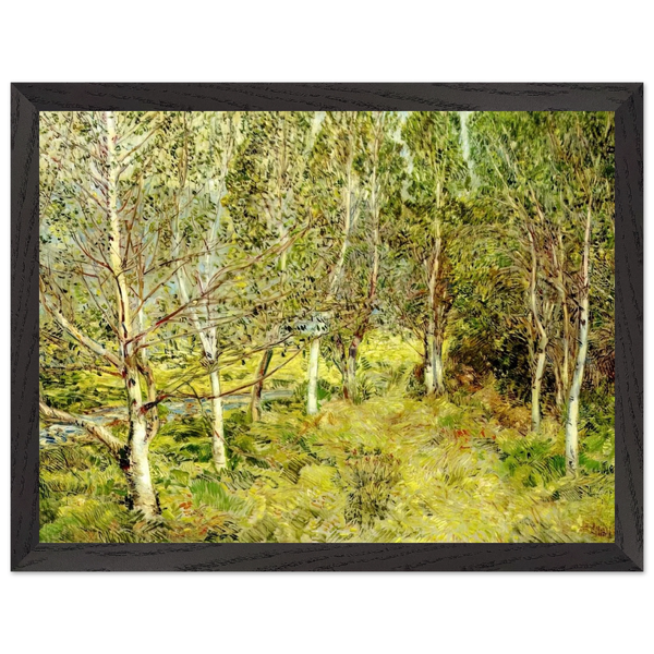 Spring Woods by Childe Hassam — Framed art print at Zephyeer