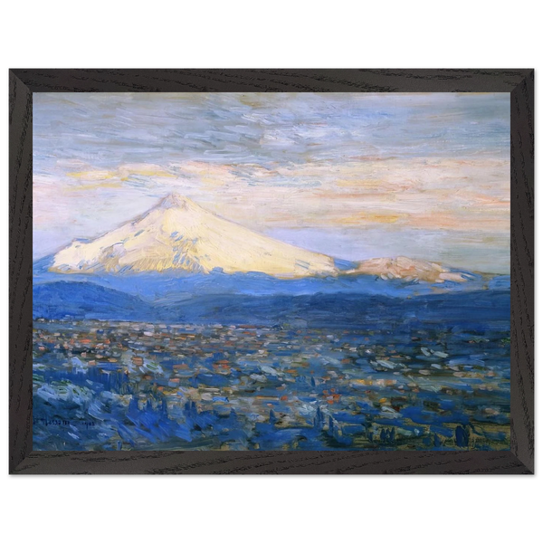 Mount Hood by Childe Hassam — Framed art print at Zephyeer