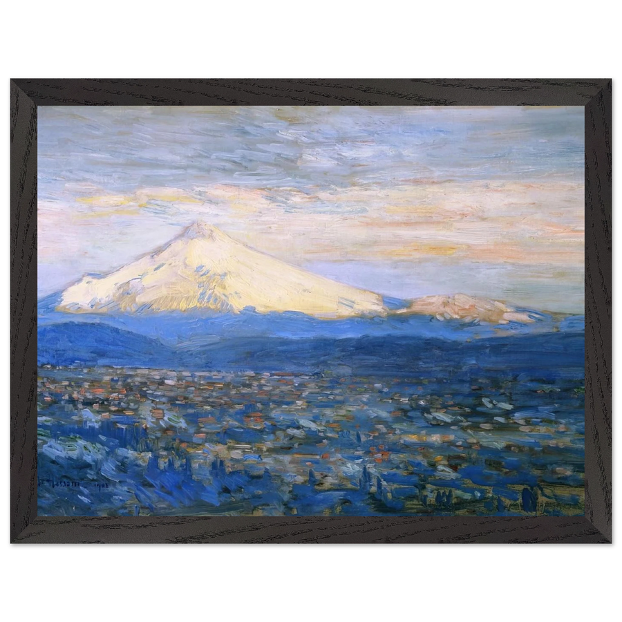 Mount Hood by Childe Hassam — Framed art print at Zephyeer