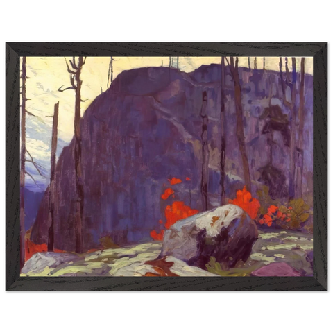 Algoma Hill - 1920 by Lawren Harris — Framed art print at Zephyeer