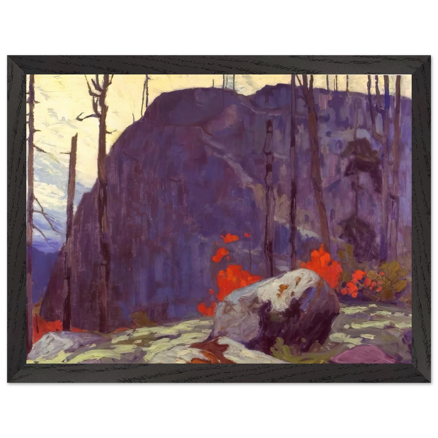 Algoma Hill - 1920 by Lawren Harris — Framed art print at Zephyeer