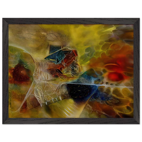 Biological Discovery - 1944 by Jimmy Ernst — Framed art print at Zephyeer