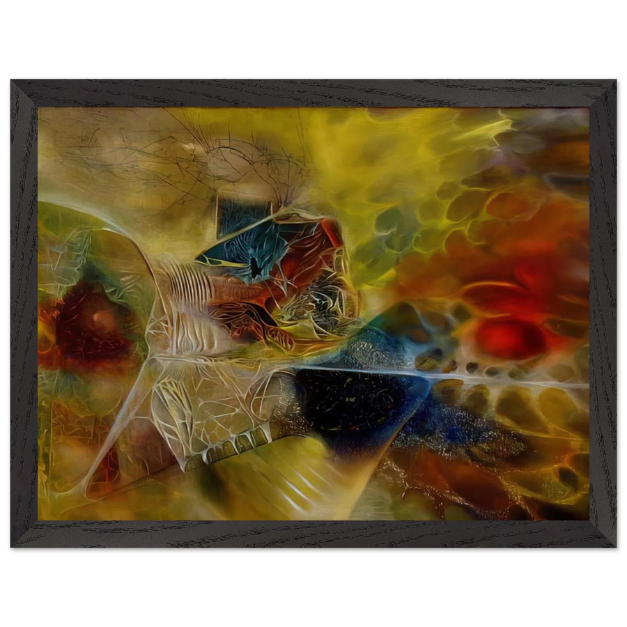 Biological Discovery - 1944 by Jimmy Ernst — Framed art print at Zephyeer