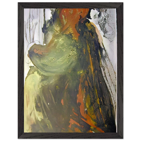 PLANCTUS DAVID IN MORTEM SAUL 1967 by Salvador Dali — Framed art print at Zephyeer