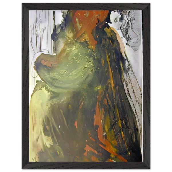 PLANCTUS DAVID IN MORTEM SAUL 1967 by Salvador Dali — Framed art print at Zephyeer