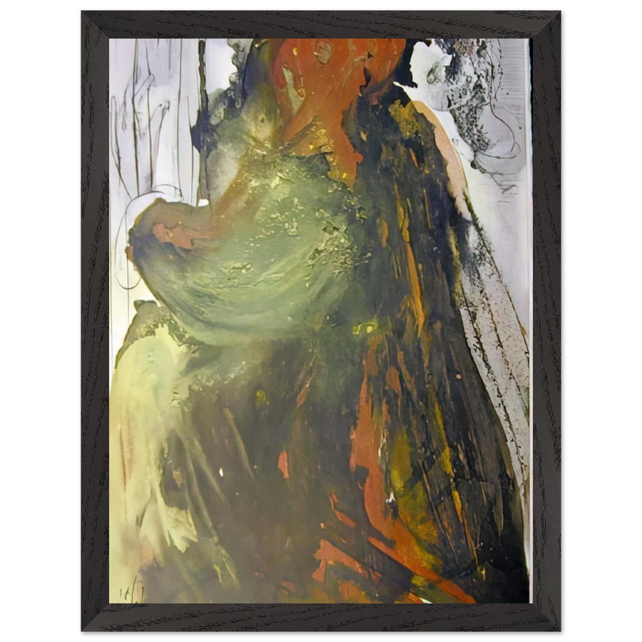 PLANCTUS DAVID IN MORTEM SAUL 1967 by Salvador Dali — Framed art print at Zephyeer