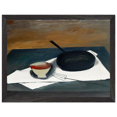 The Frying Pan - 1946 by William Scott — Framed art print at Zephyeer