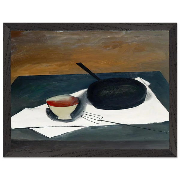 The Frying Pan - 1946 by William Scott — Framed art print at Zephyeer