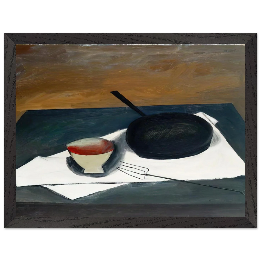 The Frying Pan - 1946 by William Scott — Framed art print at Zephyeer