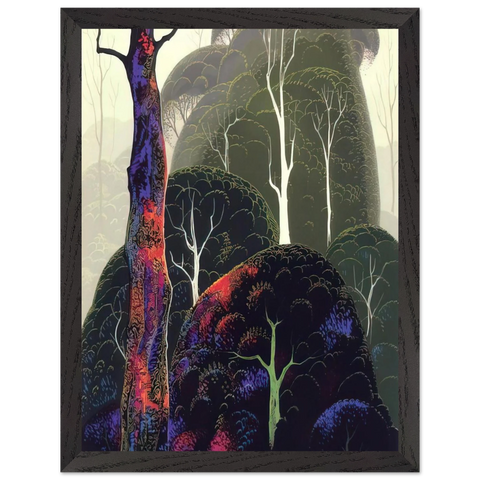 Early Autumn by Eyvind Earle — Framed art print at Zephyeer