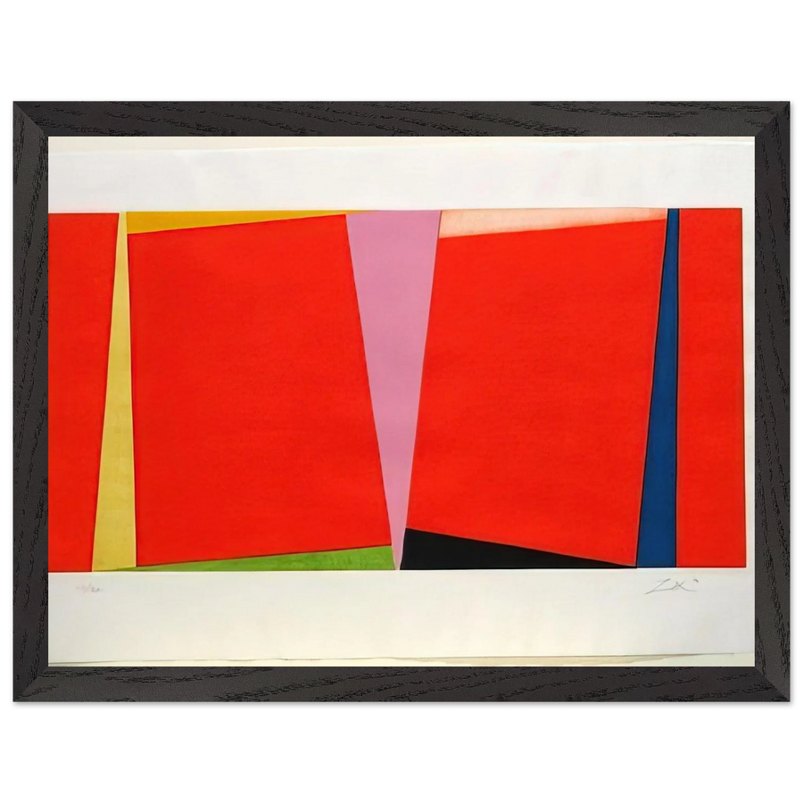 Untitled - 1970 by Larry Zox — Framed art print at Zephyeer
