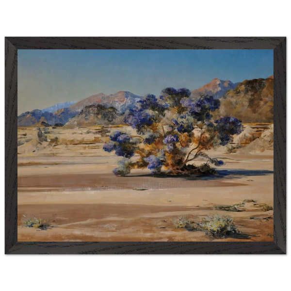 Smoketree - Post-Impressionism by Agnes Lawrence Pelton — Framed art print at Zephyeer