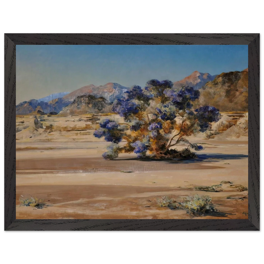 Smoketree - Post-Impressionism by Agnes Lawrence Pelton — Framed art print at Zephyeer