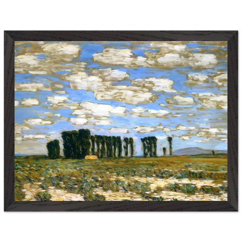Harney Desert Landscape by Childe Hassam — Framed art print at Zephyeer