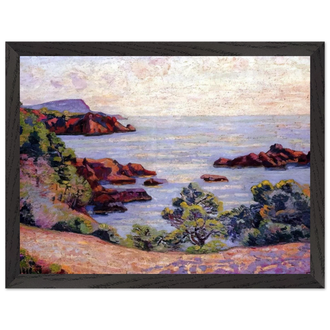 Paysage du Midi - 1905 by Armand Guillaumin — Framed art print at Zephyeer
